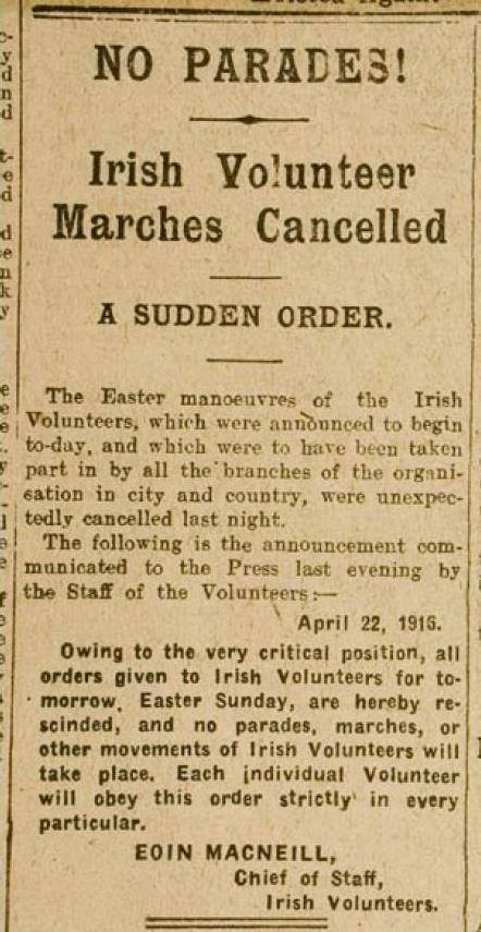 Countermanding Order