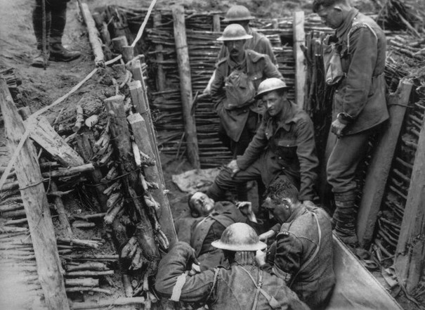 Irish trench ww1